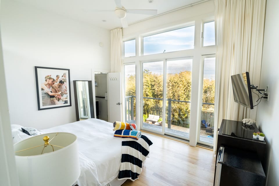 Luxury Double Room, Private Bathroom, Pool View (Penthouse Bedroom B)