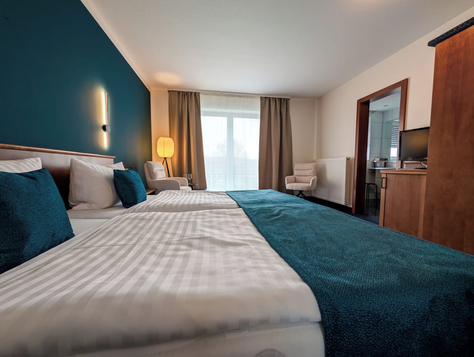 Double Room, Balcony | Hypo-allergenic bedding, desk, soundproofing, free WiFi