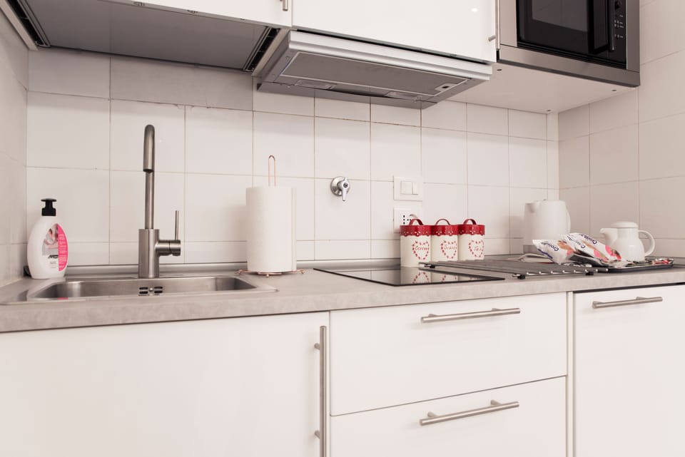Apartment, 1 Queen Bed, Non Smoking | Private kitchen | Fridge, stovetop, cookware/dishes/utensils