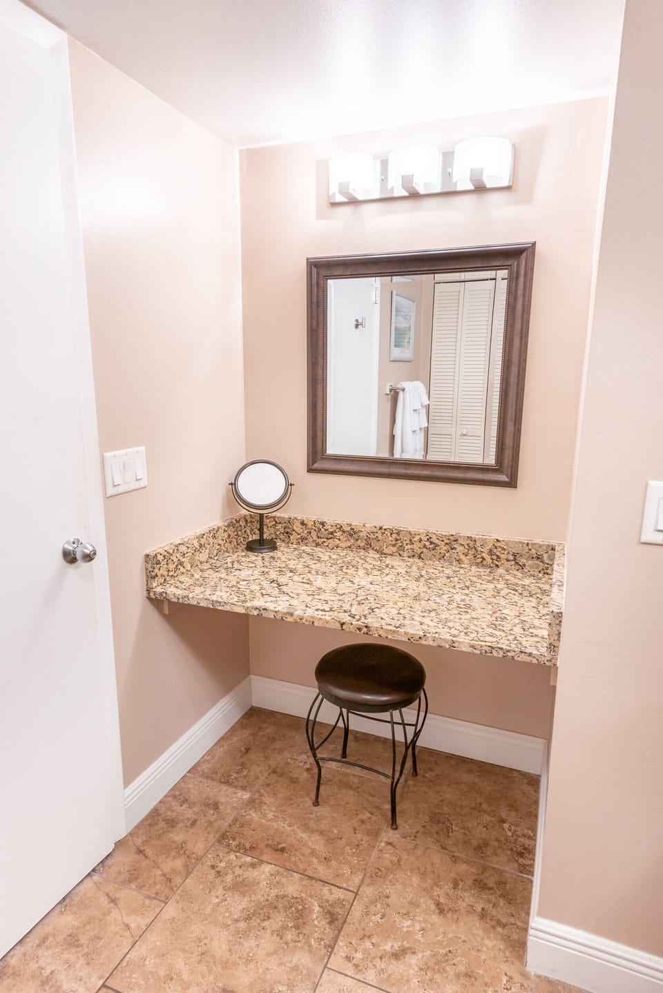 Vanity in Primary bathroom