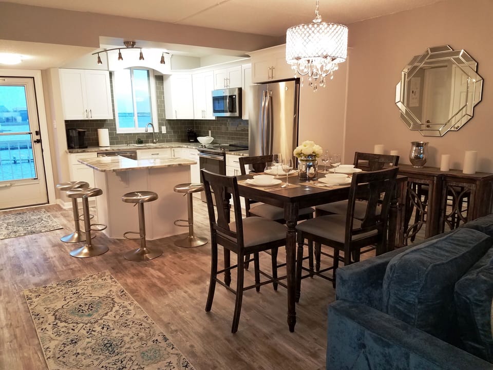 open floor plan living