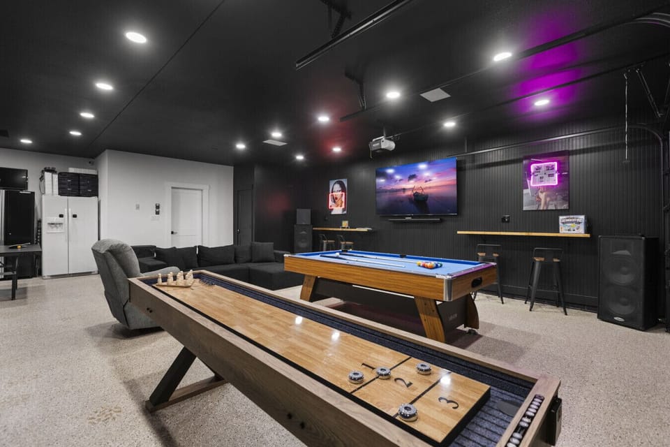 Entertainment Hub: This is the premier destination for hosting neighborhood tournaments.