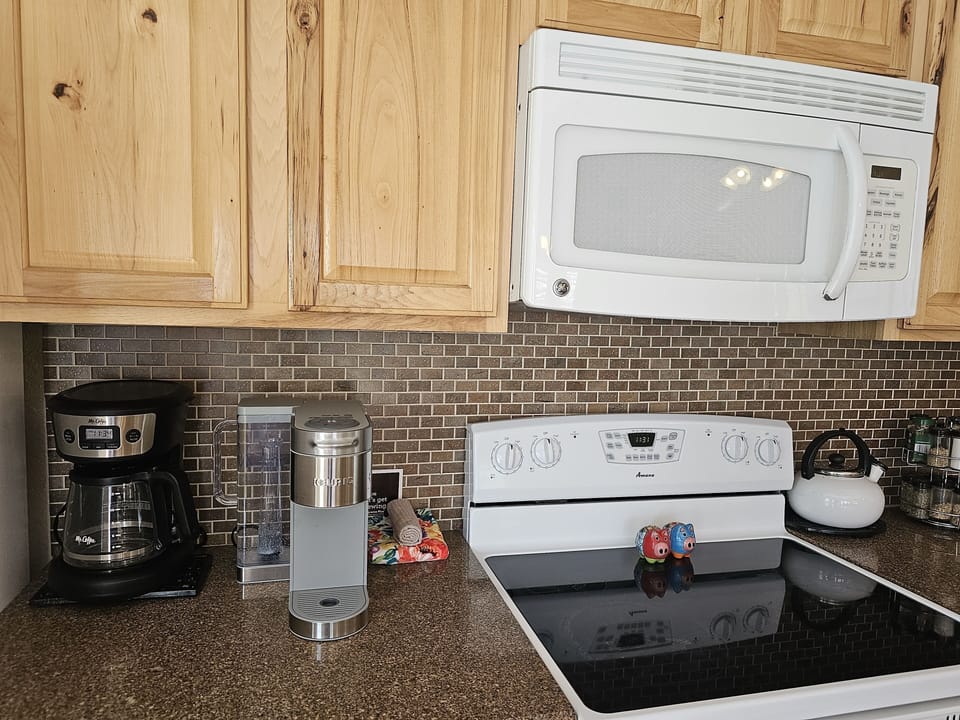 Coffee Maker, Keurig and Tea Kettle 