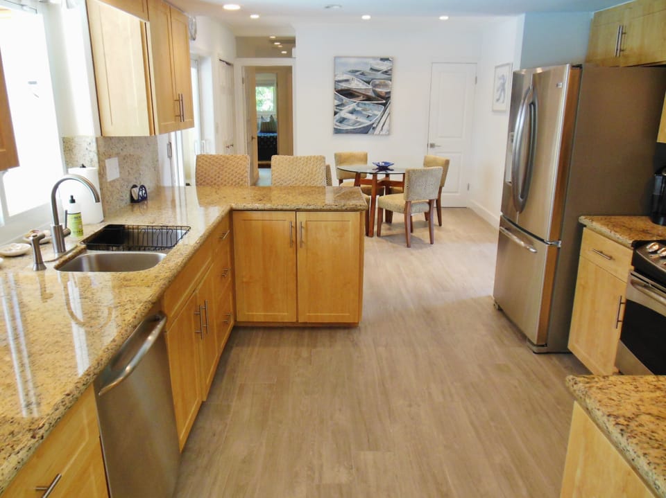 Enjoy the Full Kitchen and Second Dining Area