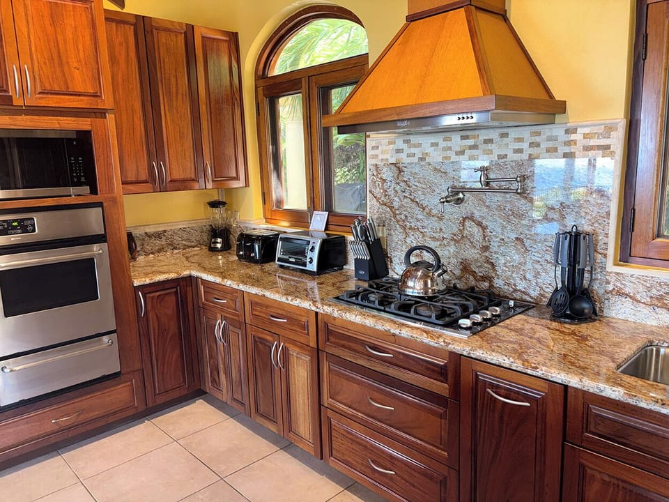 A chef will enjoy preparing delicious meals