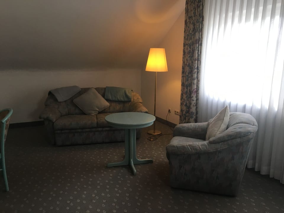 Apartment, 1 Double Bed with Sofa bed | Living room | Flat-screen TV