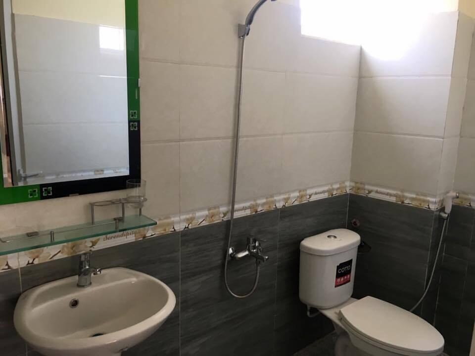 Shower, free toiletries, hair dryer (on request), slippers