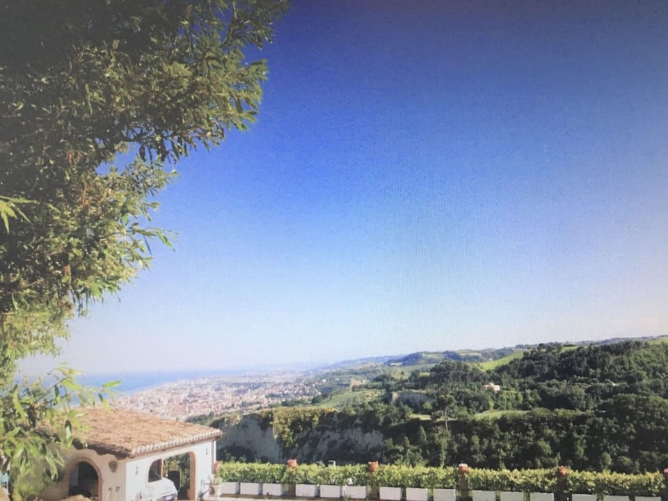 Panoramic villa surrounded by greenery with swim.pool and gym 5' from the beach. Villa in Grottammare
