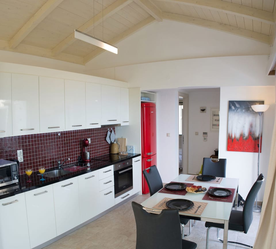Upper floor kitchen