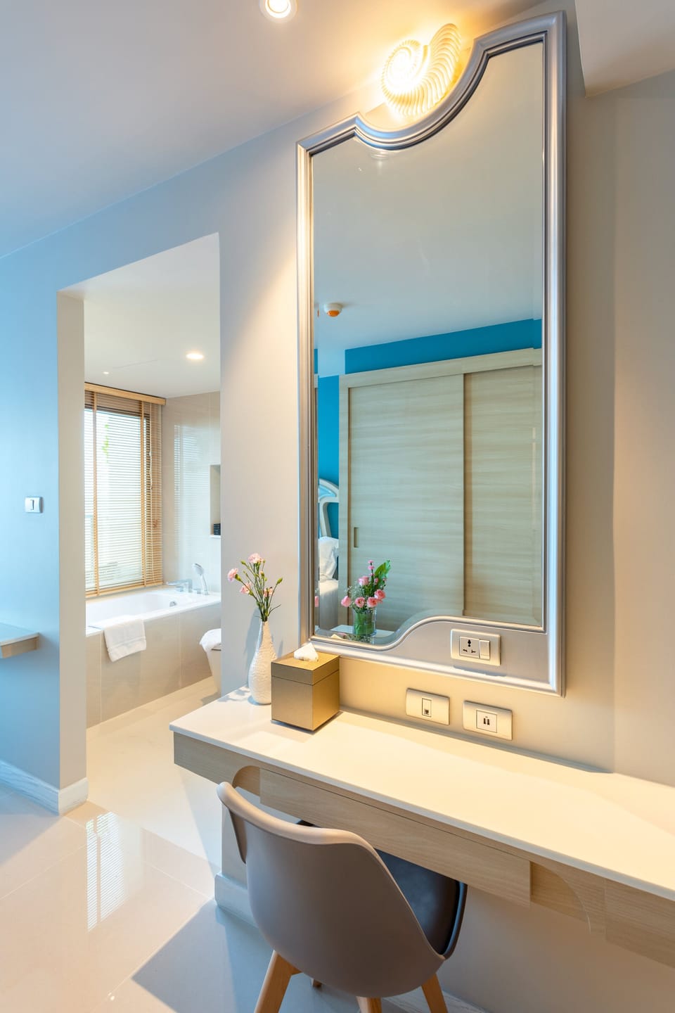 Minibar, in-room safe, desk, blackout drapes