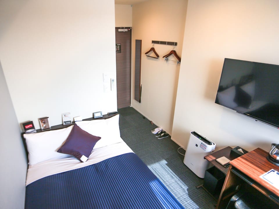 Individually furnished, desk, laptop workspace, iron/ironing board
