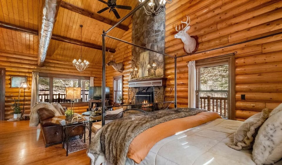 View from the open bedroom.