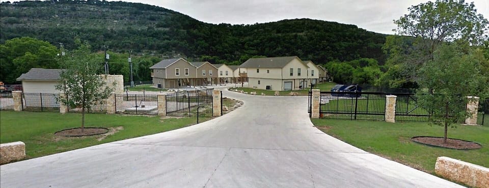 Gated Entry to the Villas 