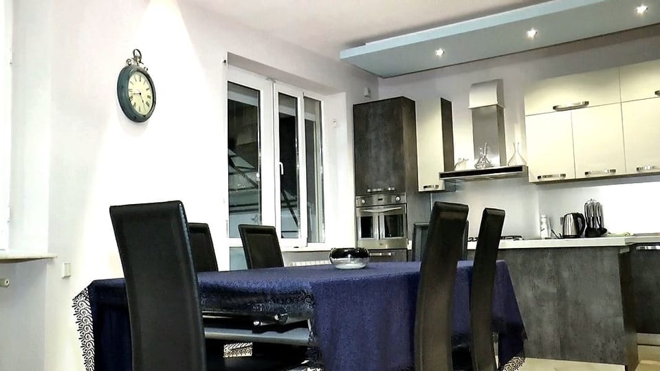 Villa | Private kitchen | Fridge, microwave, oven, stovetop