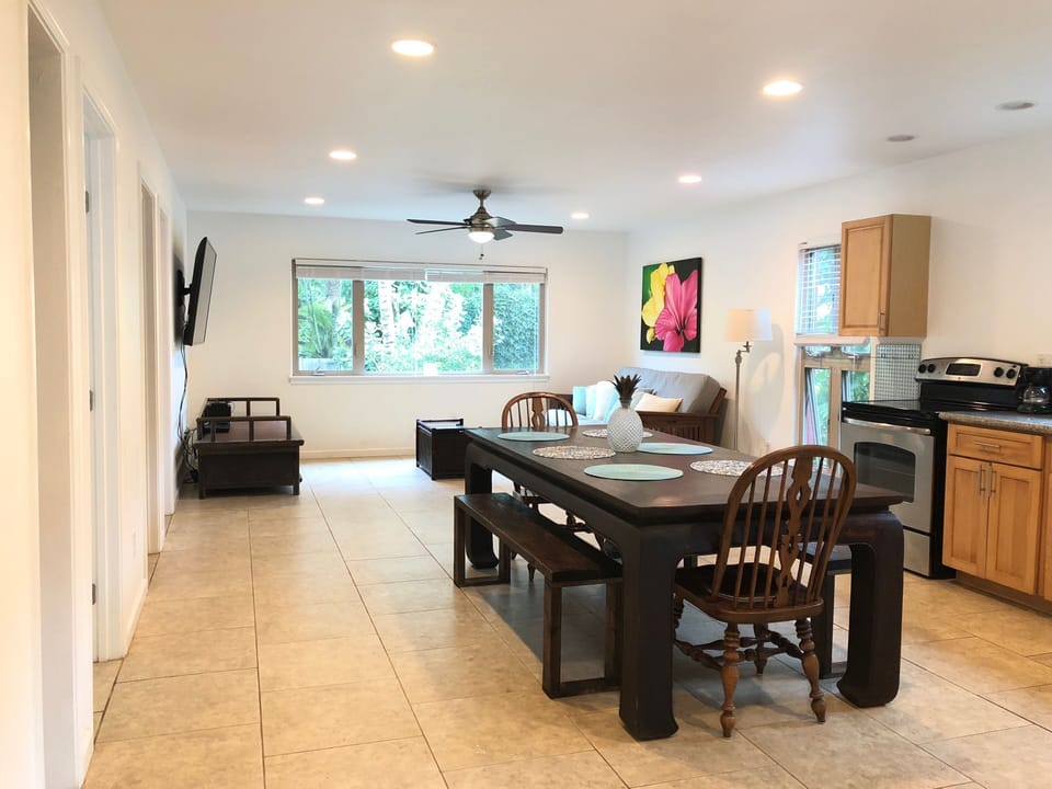 Seating area for family and friends. 