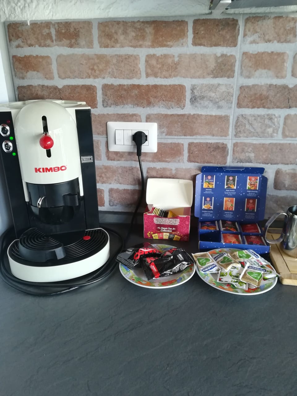 Daily buffet breakfast (EUR 5 per person)