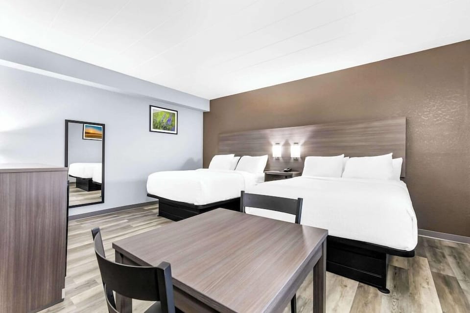 Iron/ironing board, Internet, alarm clocks