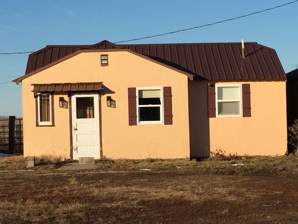 Our 1940s tourist cabin is newly remodeled and has two bedrooms.