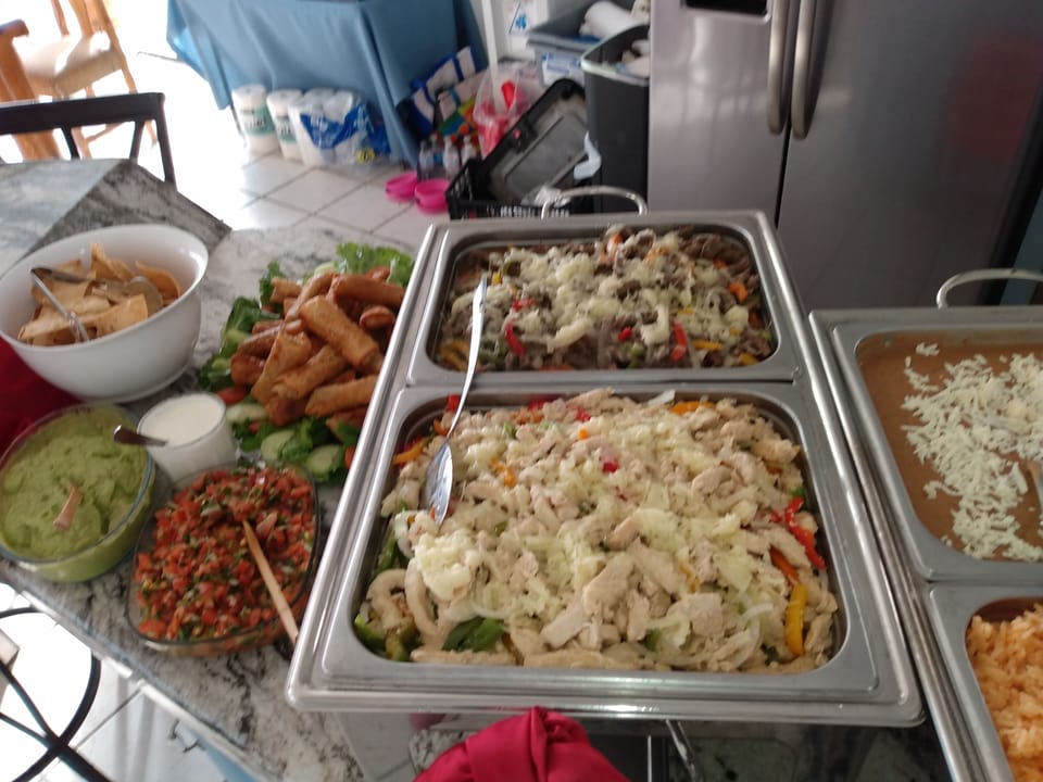 Catering available. 2 weeks advanced notice minimum required