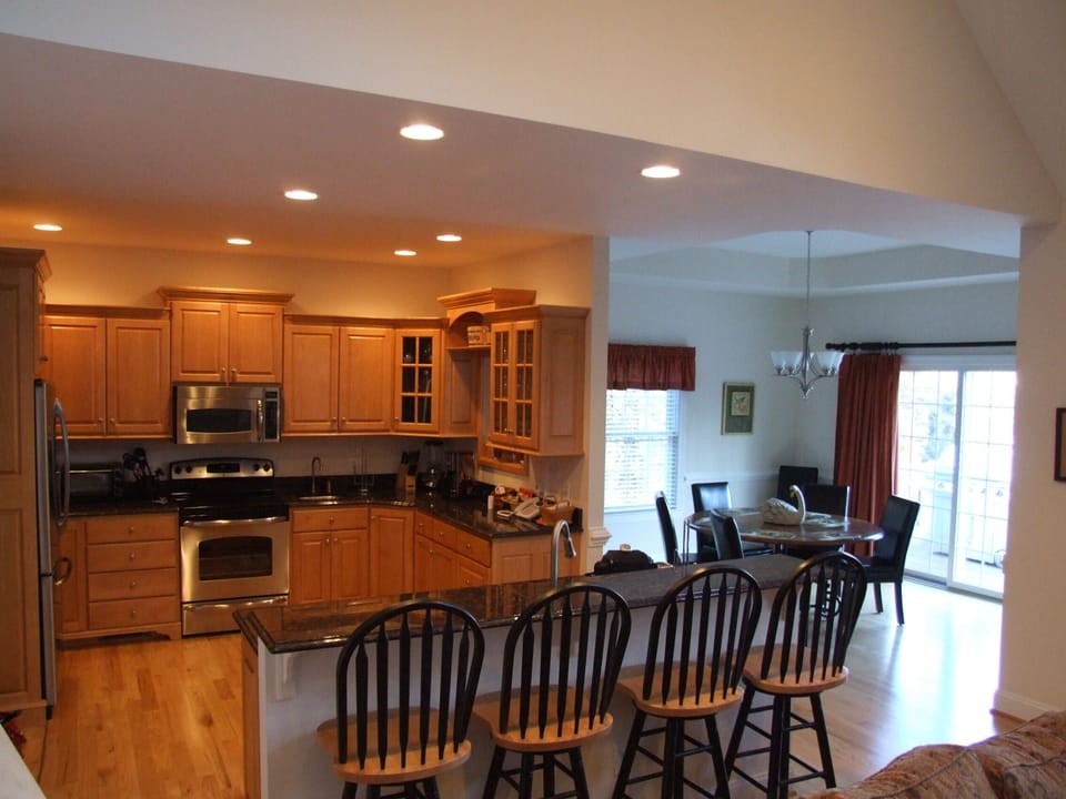 Kitchen and Dining Area