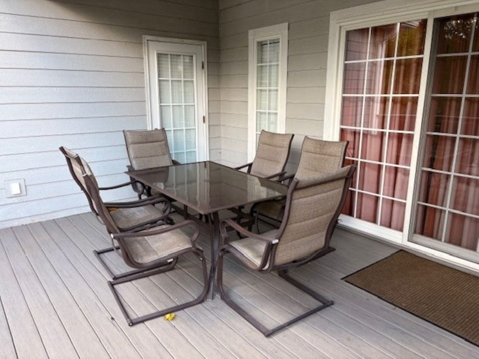 Outside Seating Area
