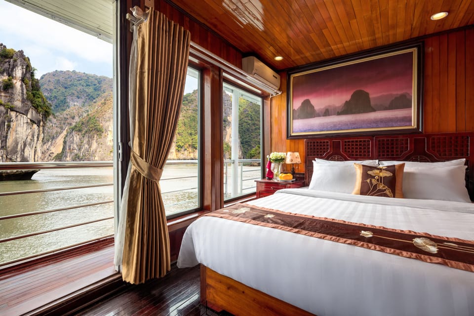 Luxury Double Room, Sea View | Premium bedding, blackout drapes, soundproofing, free WiFi