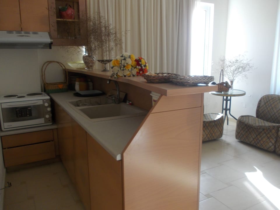 Apartment, 1 Bedroom | Private kitchen | Fridge, oven, stovetop, coffee/tea maker