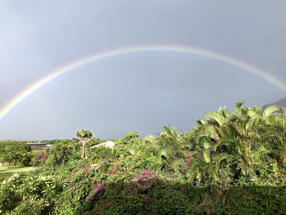 Taken from the our lanai