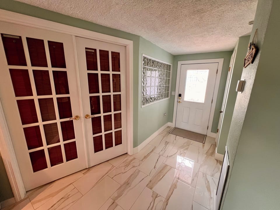 Front entry door