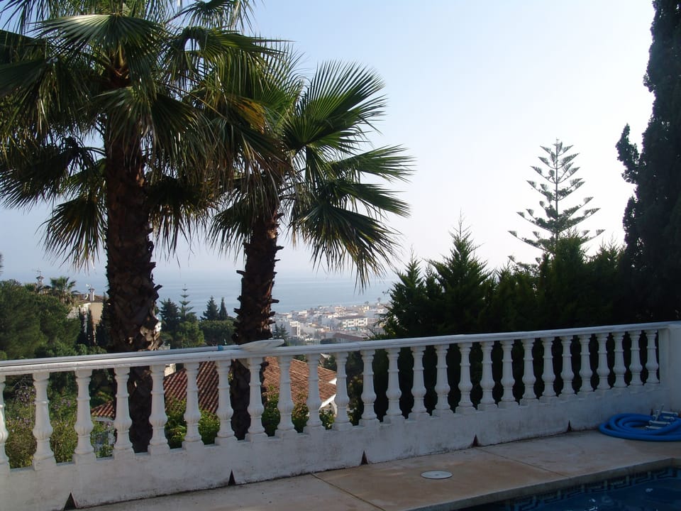 view of village from terrace