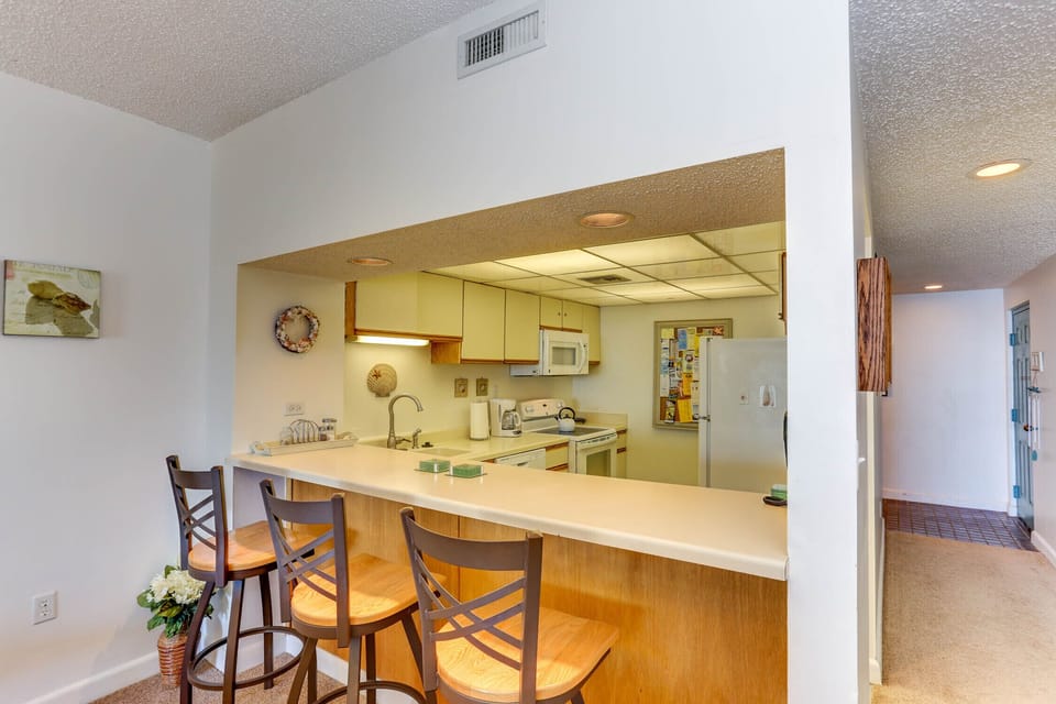 Kitchen Bar Area View 2