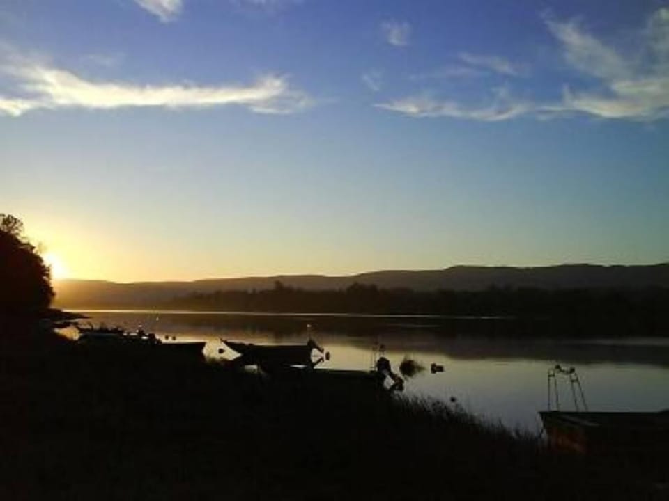 The Minho River near the house