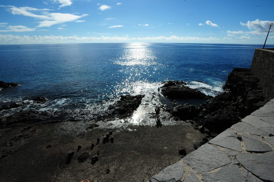private access to the ocean and sunbathing area