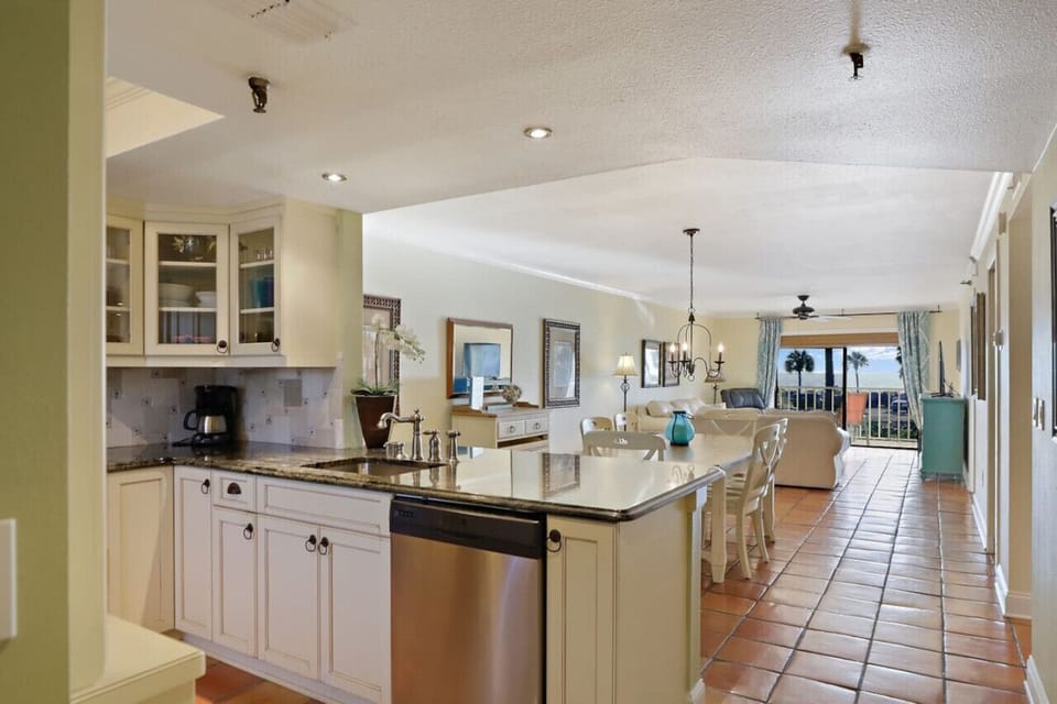 Kitchen and Living Area