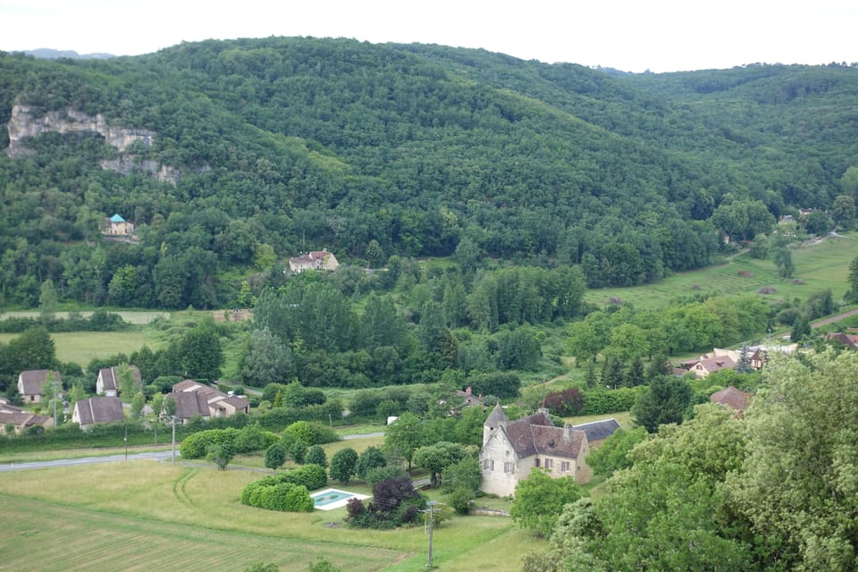 hills surrounding house