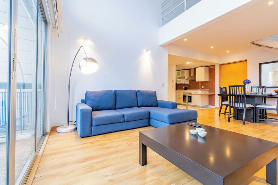 All-in-one living space for relaxation.


