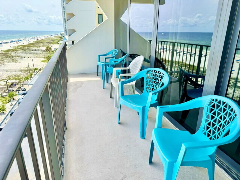 Chairs to hang out and relax in while taking in the sights