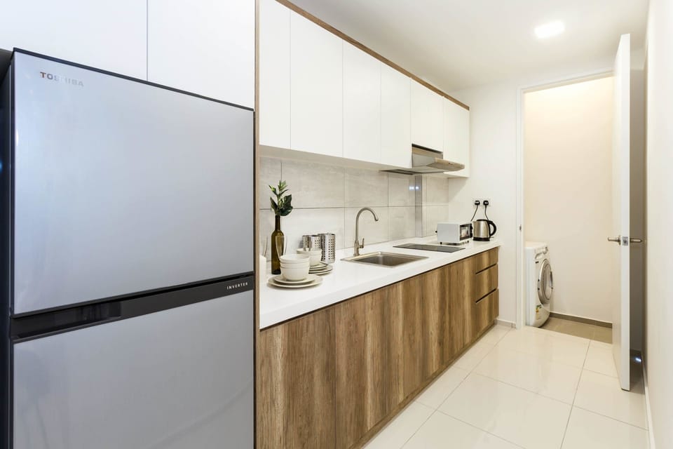 Studio A | Private kitchenette | Fridge, microwave, stovetop, electric kettle