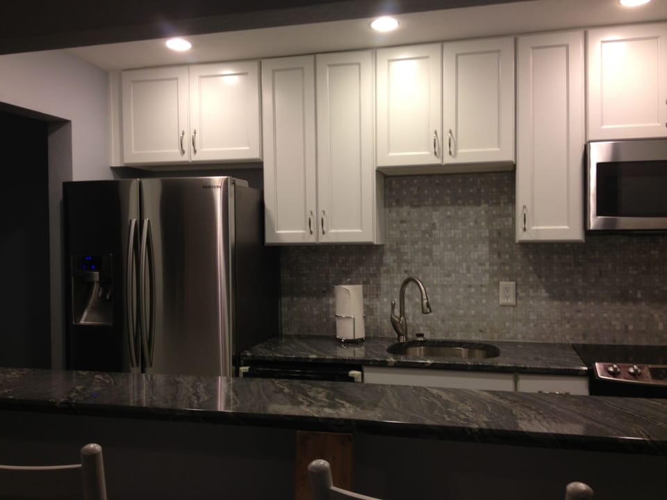 Beautiful Kitchen with all stainless appliances and granite. 