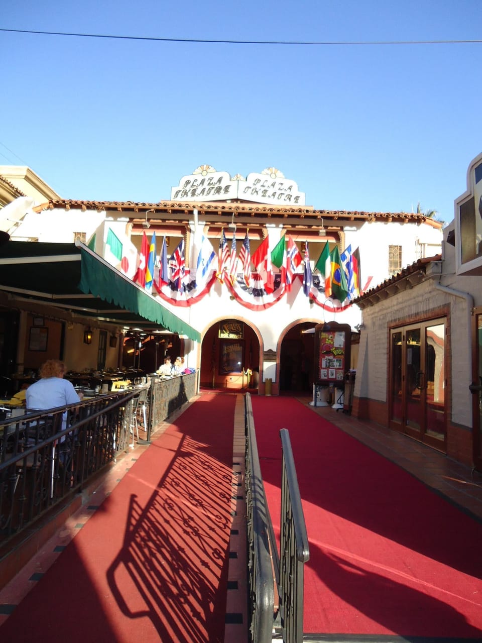 Plaza Theatre. Downtown.