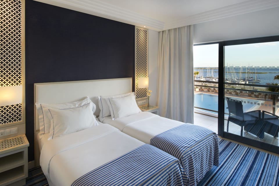 Premium bedding, minibar, in-room safe, desk