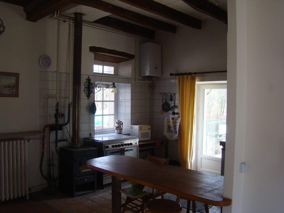 Grande cuisinière a gaz