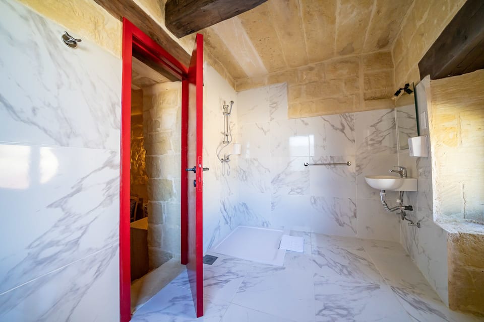 Traditional Double Room | Bathroom | Shower, towels, soap, shampoo