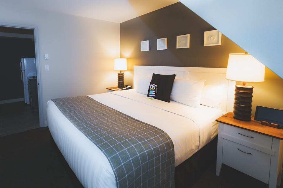 You'll love the plush bedding.