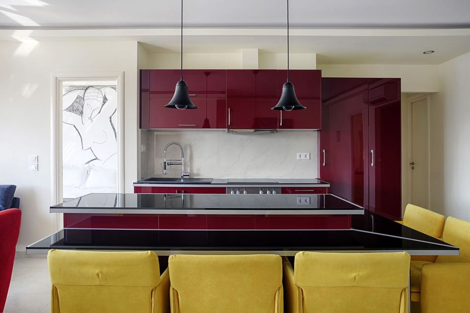 Dining and kitchen