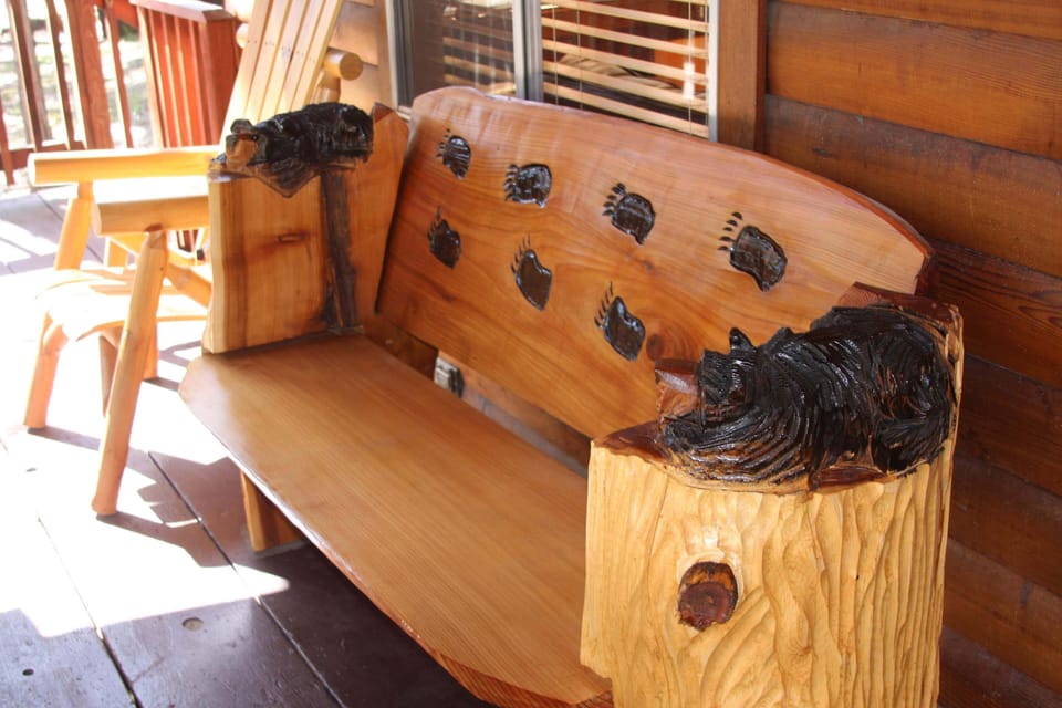 Beautiful Bear Bench