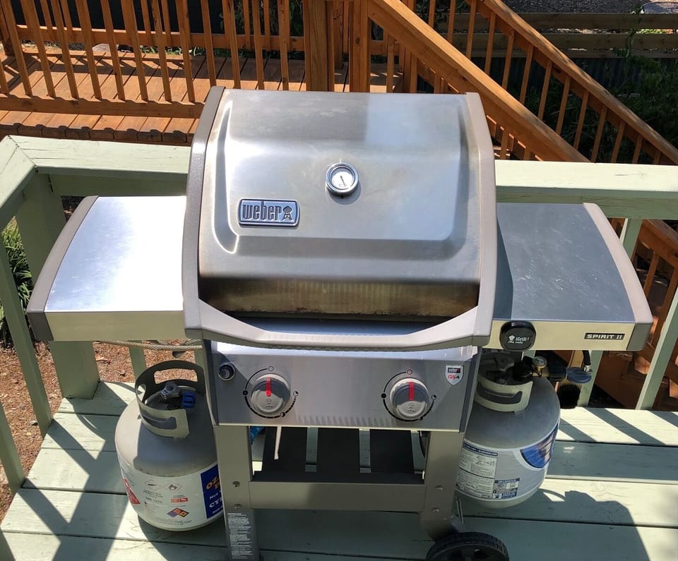 Propane Grill - propane provided