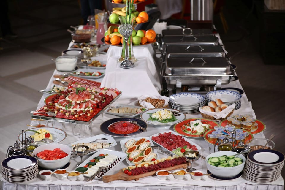 Daily buffet breakfast (EUR 11 per person)