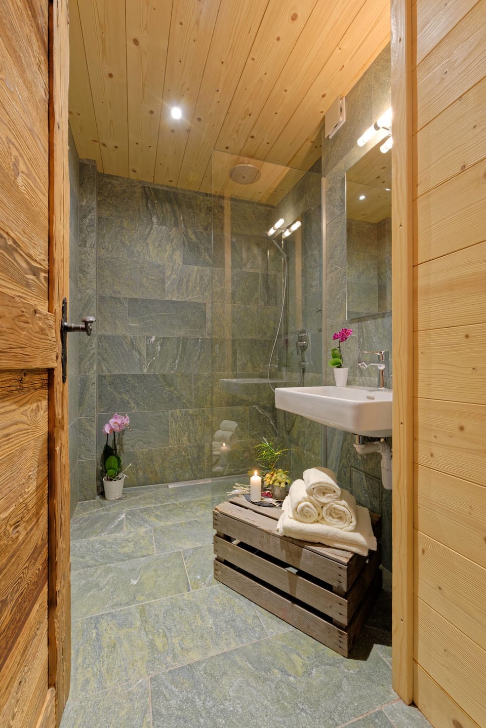 Sauna, hot tub, steam room