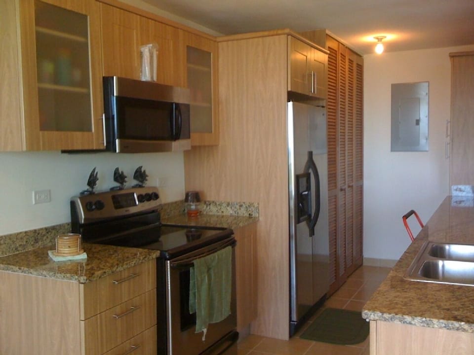 Modern Kitchen with stainless steel appliances
